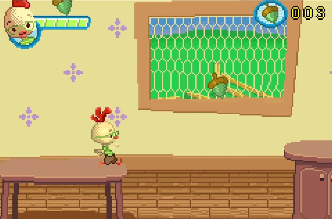 Chicken Little - геймплей игры Game Boy Advance
